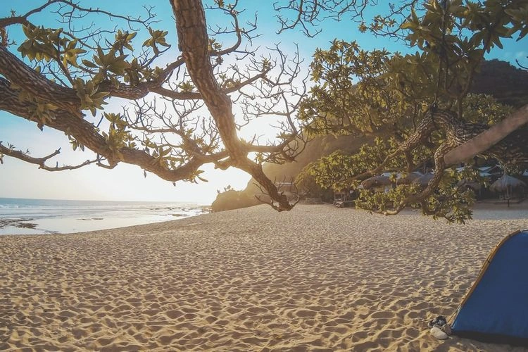 Pantai asyik untuk camping, Sumber: lipsus.kompas.com